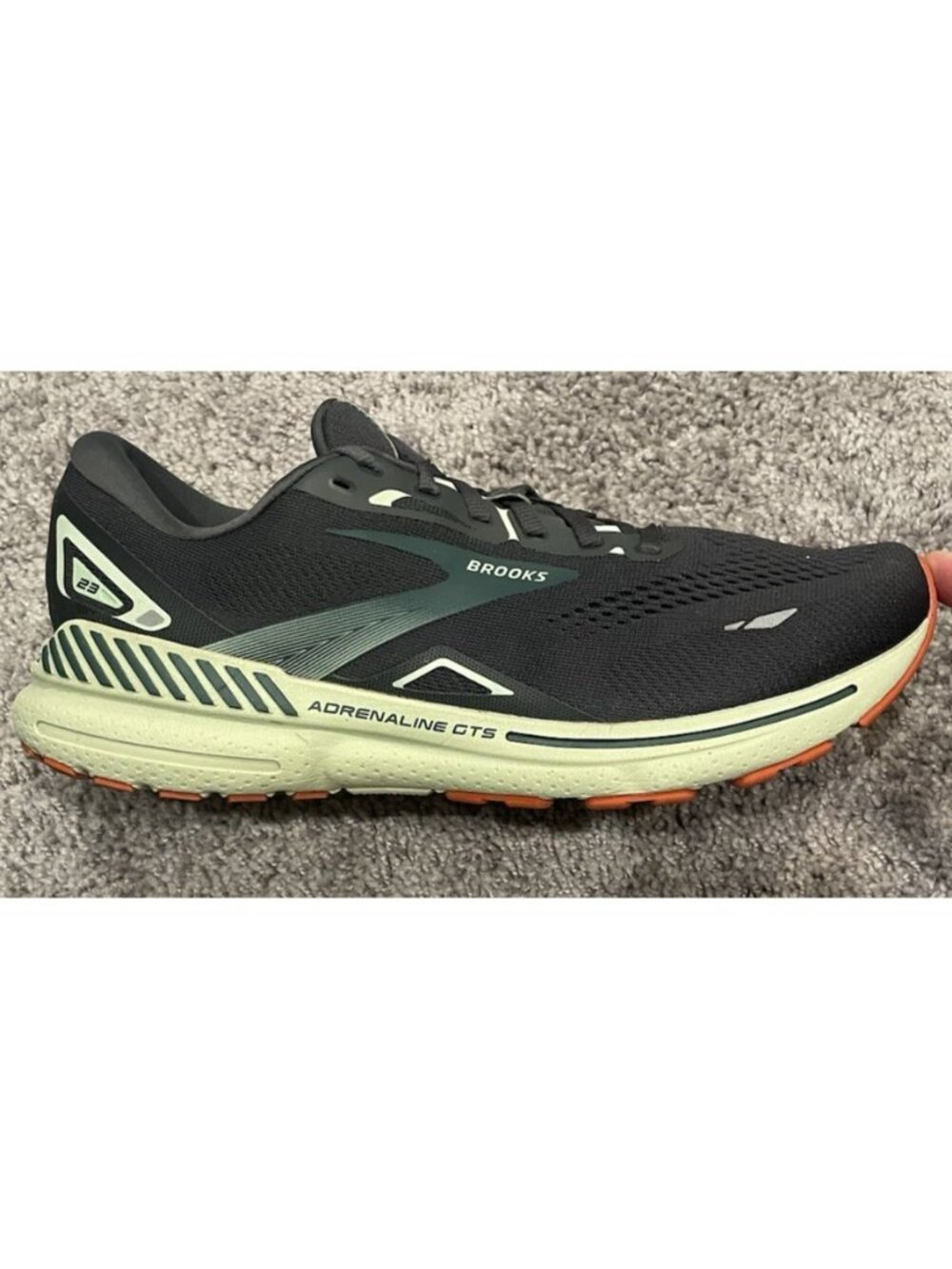 Size 10 - Brooks Adrenaline GTS 23 Gray Green